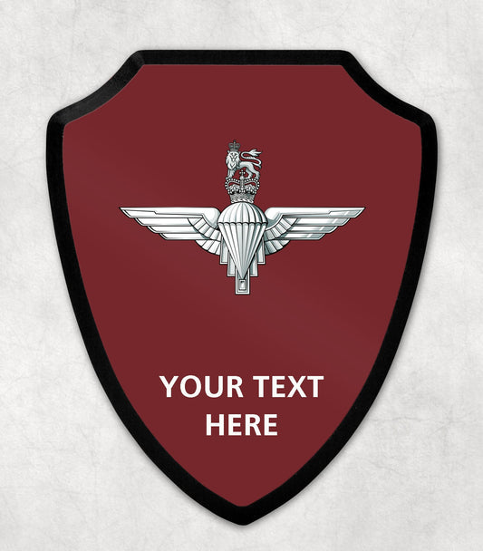 Parachute Regiment Cap Badge - Printed Wall Shield