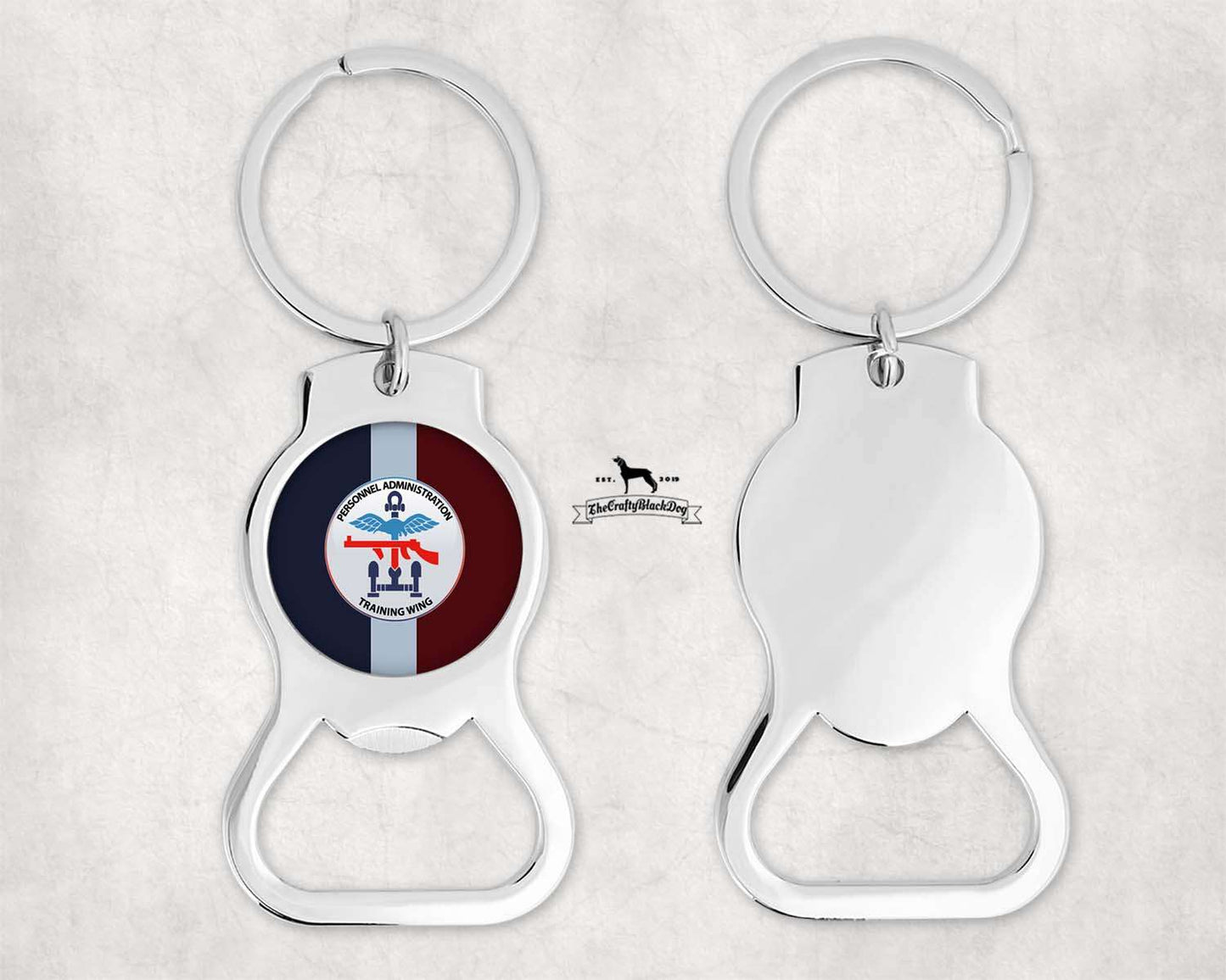Personnel Administration Training Wing (PATW Worthy Down) - Bottle Opener Keyring