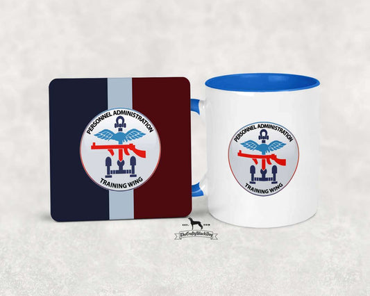 Personnel Administration Training Wing (PATW Worthy Down) - MUG and COASTER SET