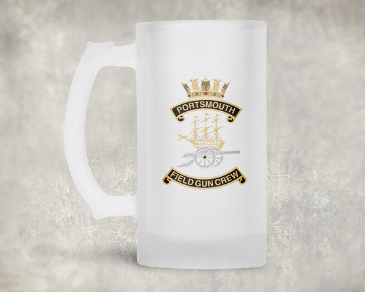 Portsmouth Field Gun Crew - Frosted Stein/Tankard/Beer Mug - Frosted Stein/Tankard/Beer Mug