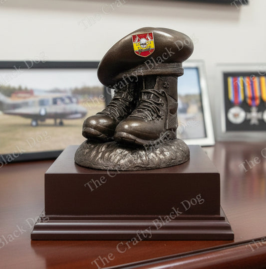 Royal Lancers - Boots and Beret