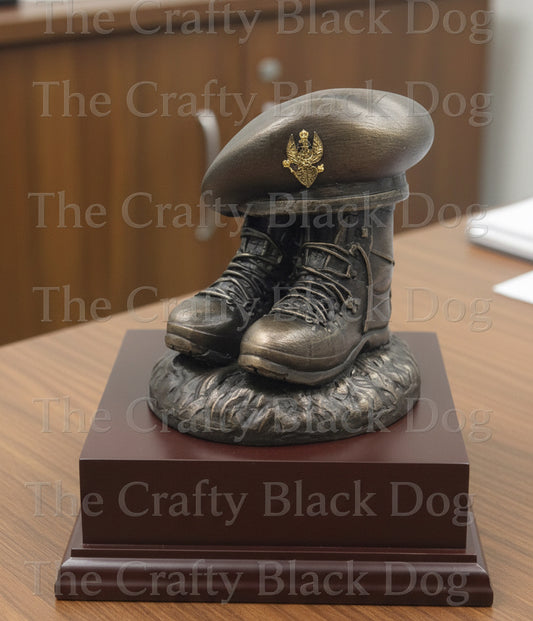 King's Royal Hussars - Boots and Beret
