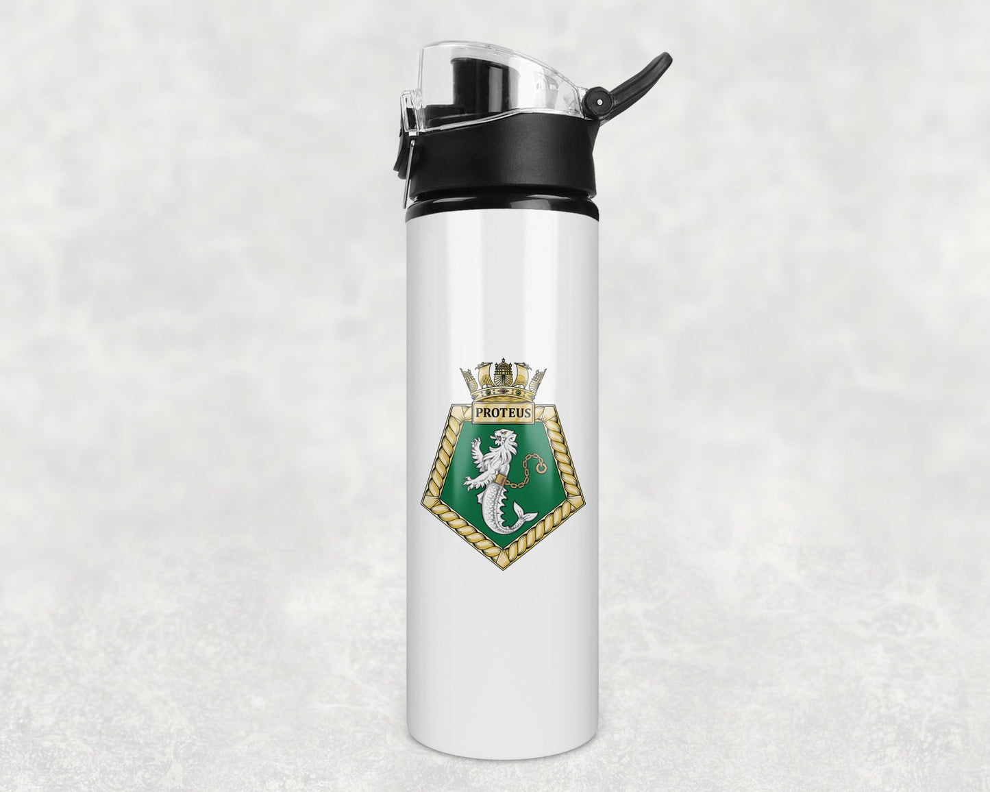 HMS Proteus - Flip Top Water Bottle