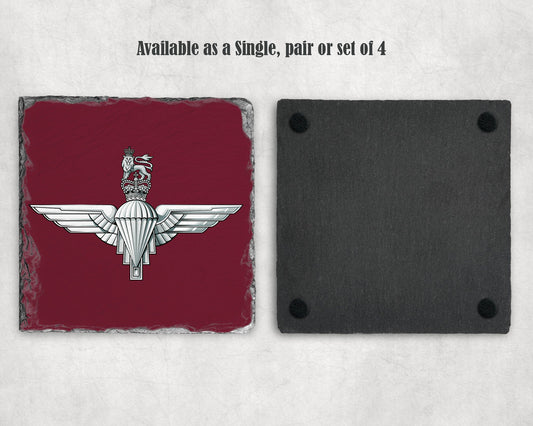 Parachute Regiment - Slate Coaster