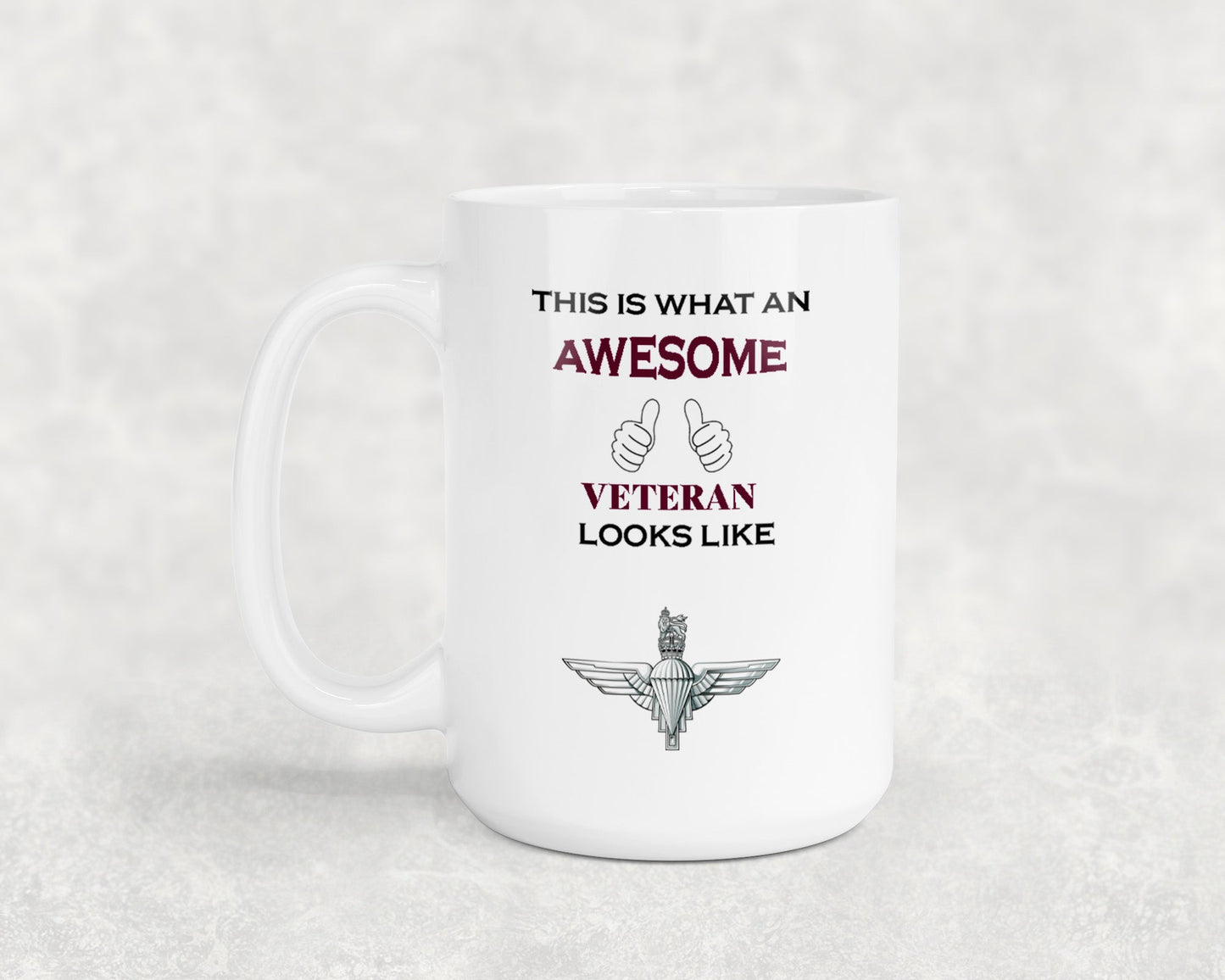 Parachute Regiment KC - Veteran - 15oz Mug
