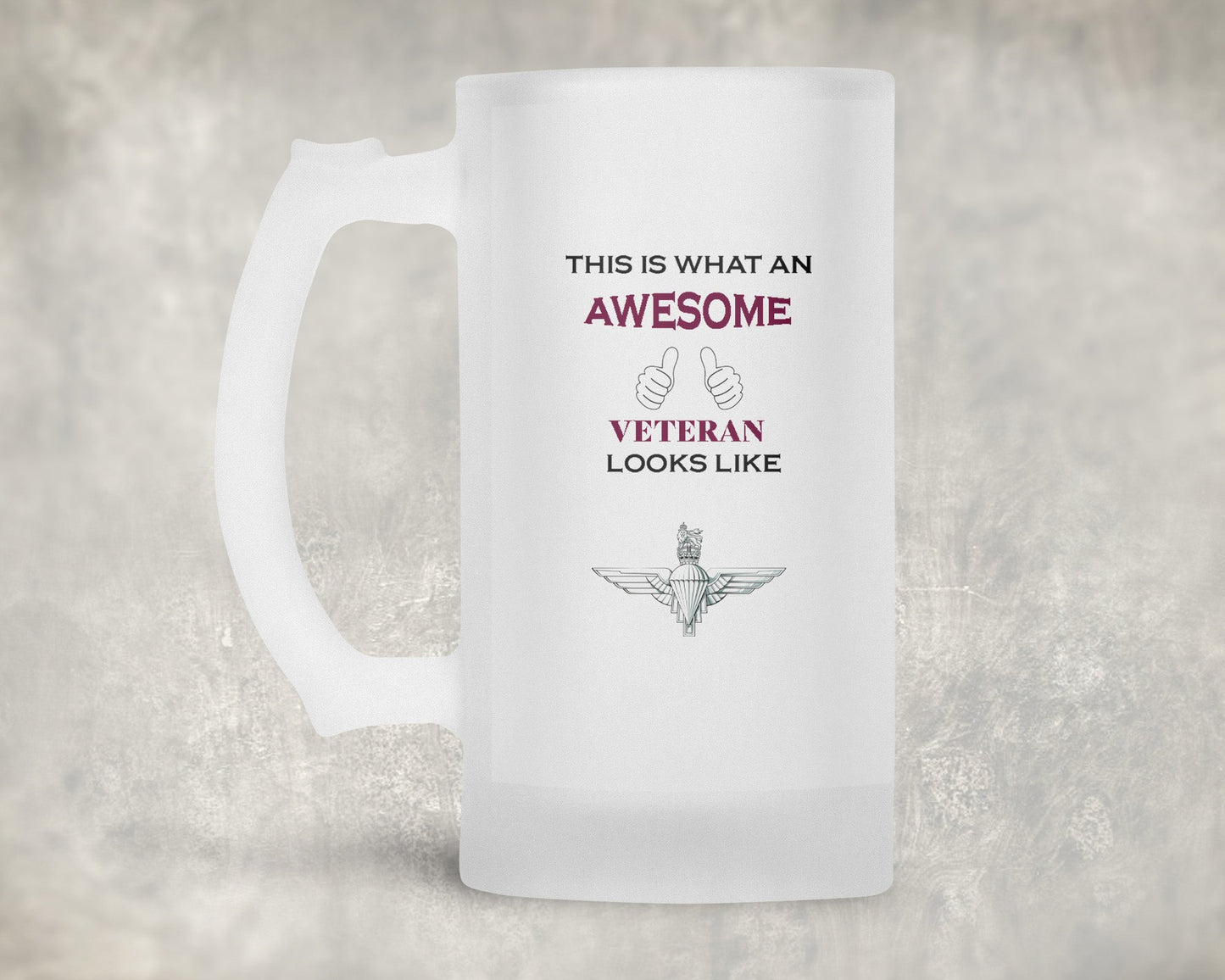 Parachute Regiment KC - Veteran - Frosted Stein