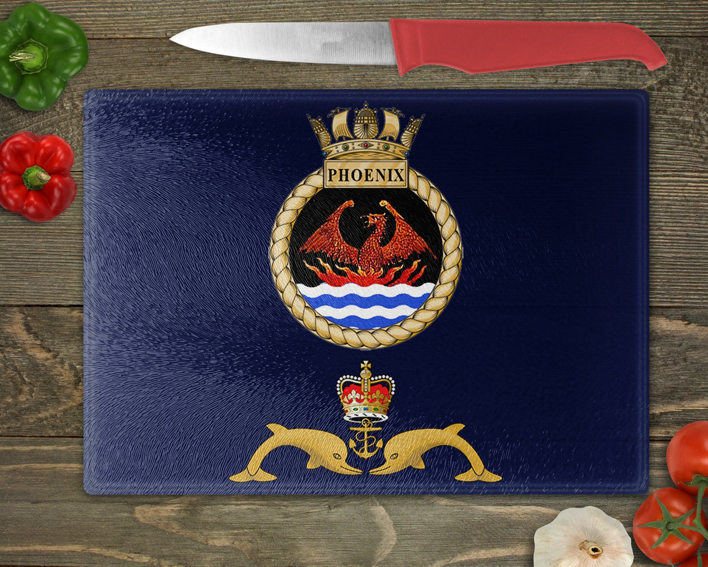 HMS Phoenix - Cutting Board