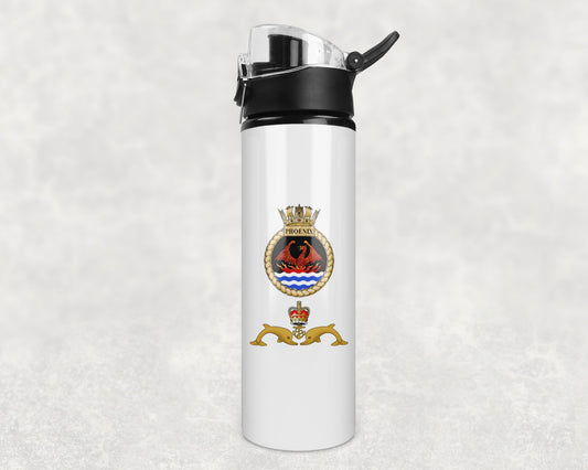 HMS Phoenix - Flip Top Water Bottle