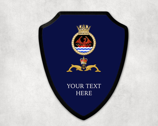 HMS Phoenix - Royal Navy Printed Wall Shield