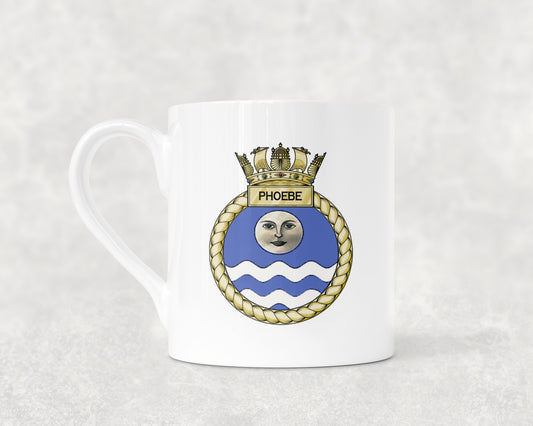 HMS Pheobe - Bone China Mug