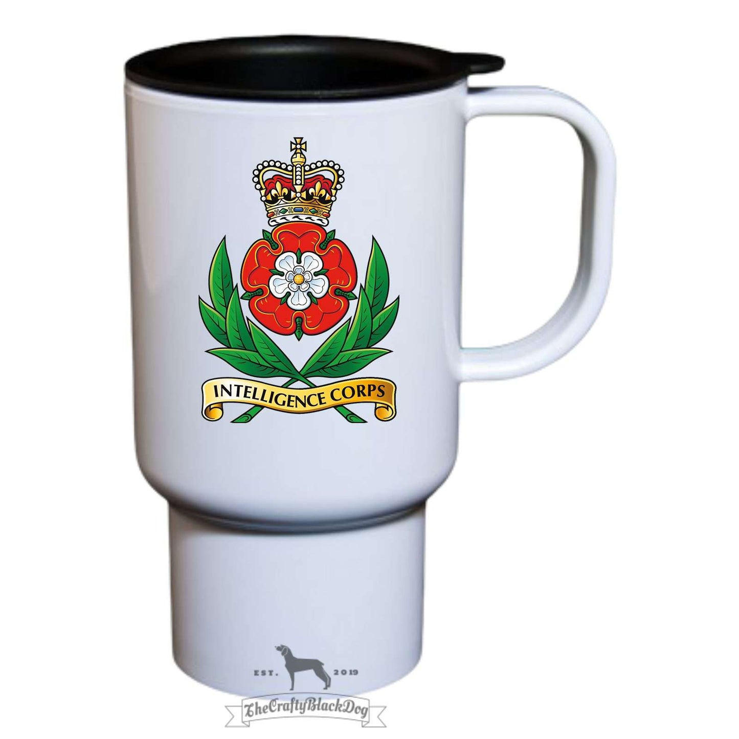 INTELLIGENCE CORPS - TRAVEL MUG