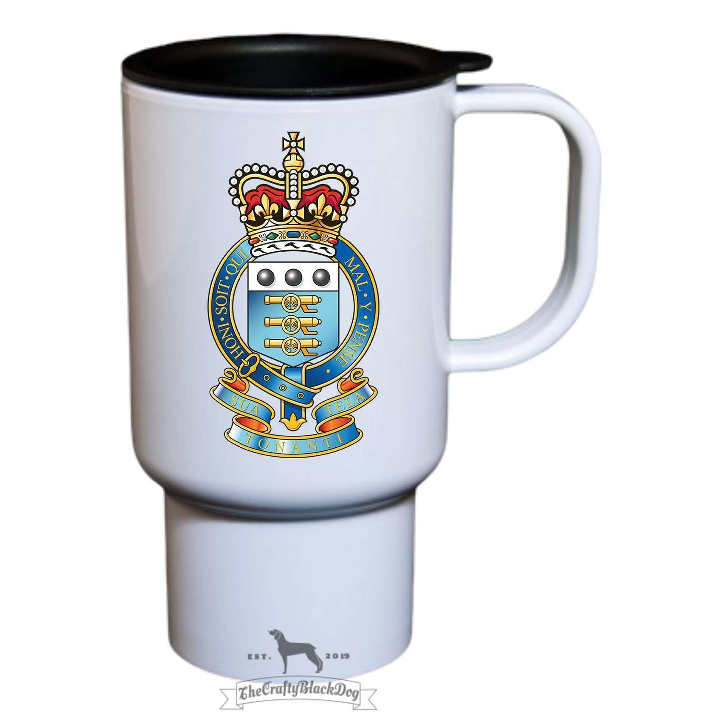 ROYAL ARMY ORDNANCE CORP - TRAVEL MUG