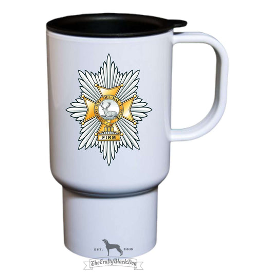 WORCESTERSHIRE AND SHERWOOD FORESTERS - TRAVEL MUG