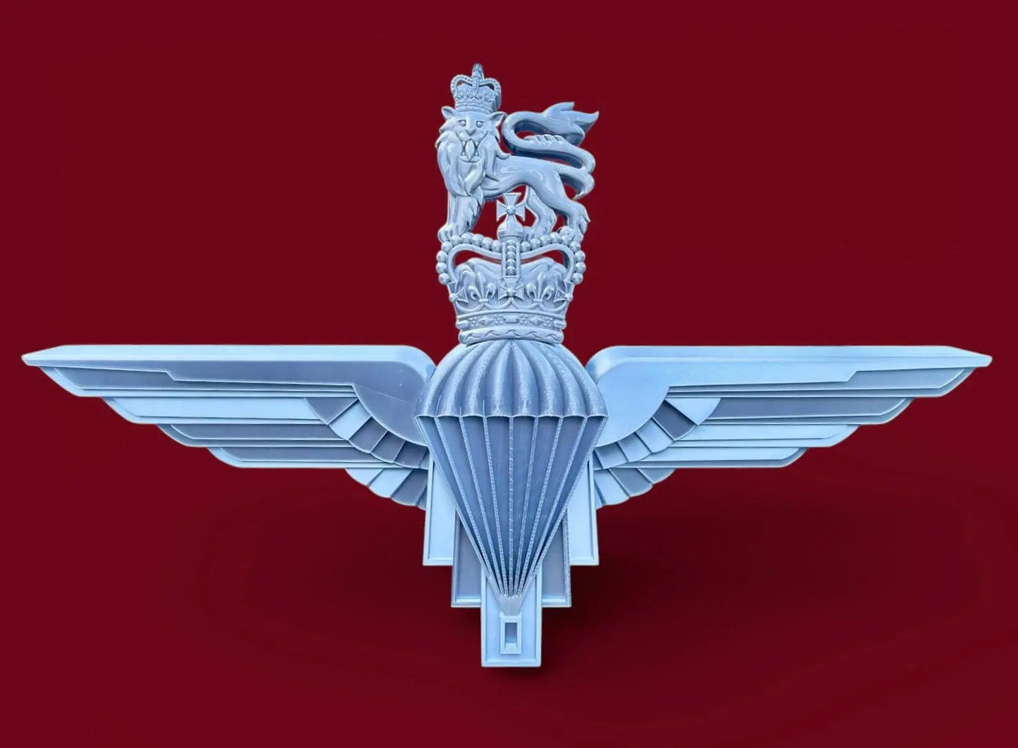 Parachute Regiment Queen's Crown XL Cap Badge
