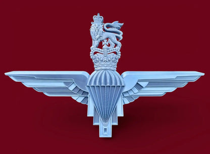 Parachute Regiment Queen's Crown XL Cap Badge
