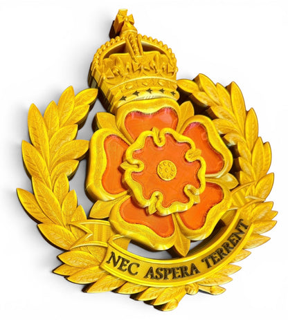Duke of Lancaster's Regiment King's Crown Cap Badge