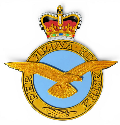 Royal Air Force 3D Printed Emblem Queen's Crown