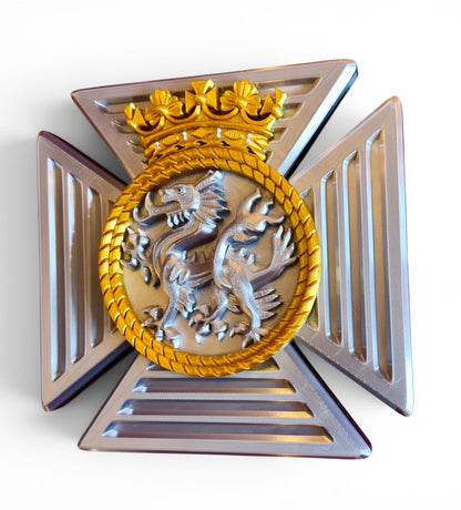Duke of Edinburgh's Royal Regiment 3D Printed Cap Badge | Official MOD-Licensed Gift
