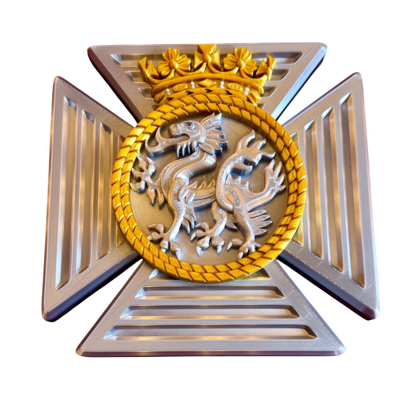 Duke of Edinburgh's Royal Regiment 3D Printed Cap Badge | Official MOD-Licensed Gift