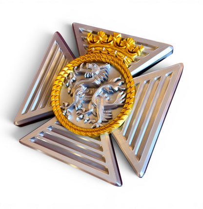 Duke of Edinburgh's Royal Regiment 3D Printed Cap Badge | Official MOD-Licensed Gift