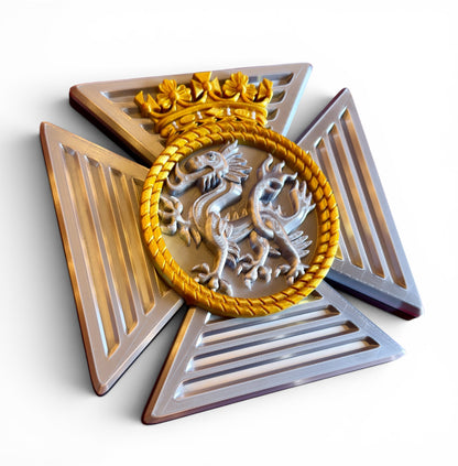 Duke of Edinburgh's Royal Regiment 3D Printed Cap Badge | Official MOD-Licensed Gift