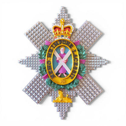 Black Watch 3D Printed Cap Badge | Official MOD-Licensed Gift