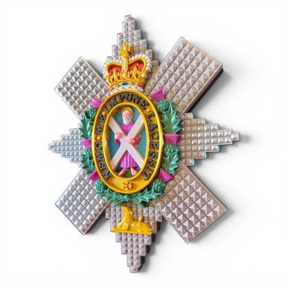 Black Watch 3D Printed Cap Badge | Official MOD-Licensed Gift