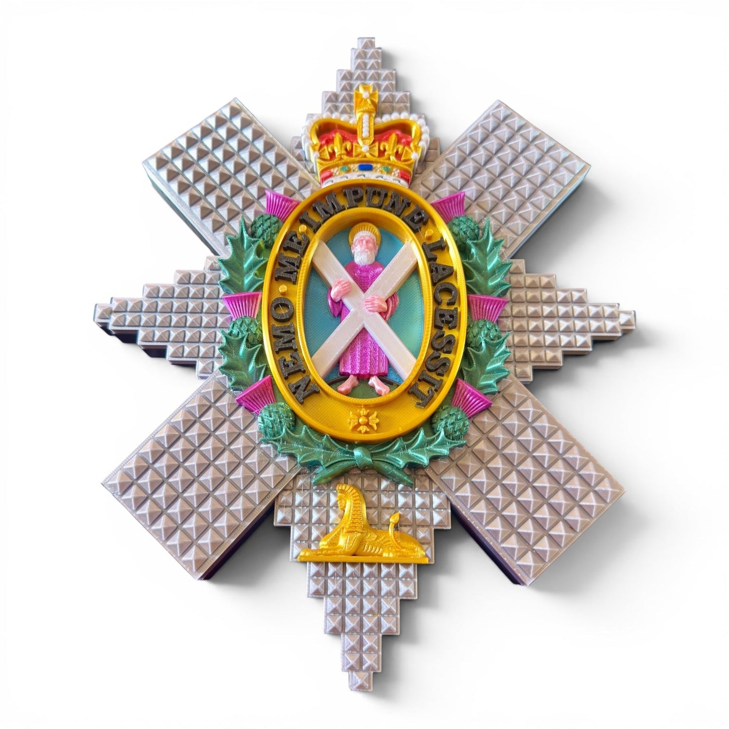 Black Watch 3D Printed Cap Badge | Official MOD-Licensed Gift