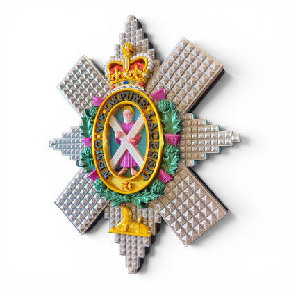 Black Watch 3D Printed Cap Badge | Official MOD-Licensed Gift