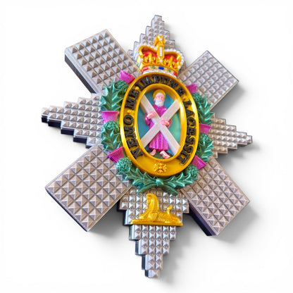 Black Watch 3D Printed Cap Badge | Official MOD-Licensed Gift