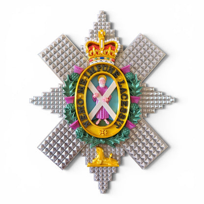 Black Watch 3D Printed Cap Badge | Official MOD-Licensed Gift