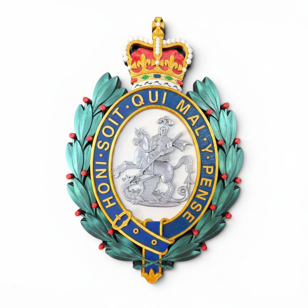 Royal Regiment of Fusiliers Queen's Crown Cap Badge | Officially Licensed