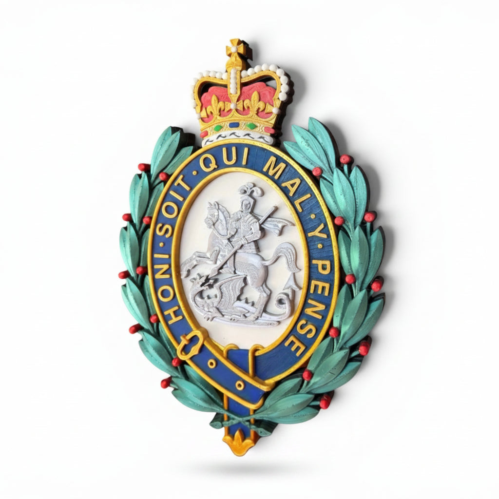 Royal Regiment of Fusiliers Queen's Crown Cap Badge | Officially Licensed