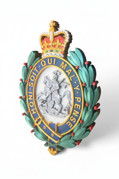 Royal Regiment of Fusiliers Queen's Crown Cap Badge | Officially Licensed