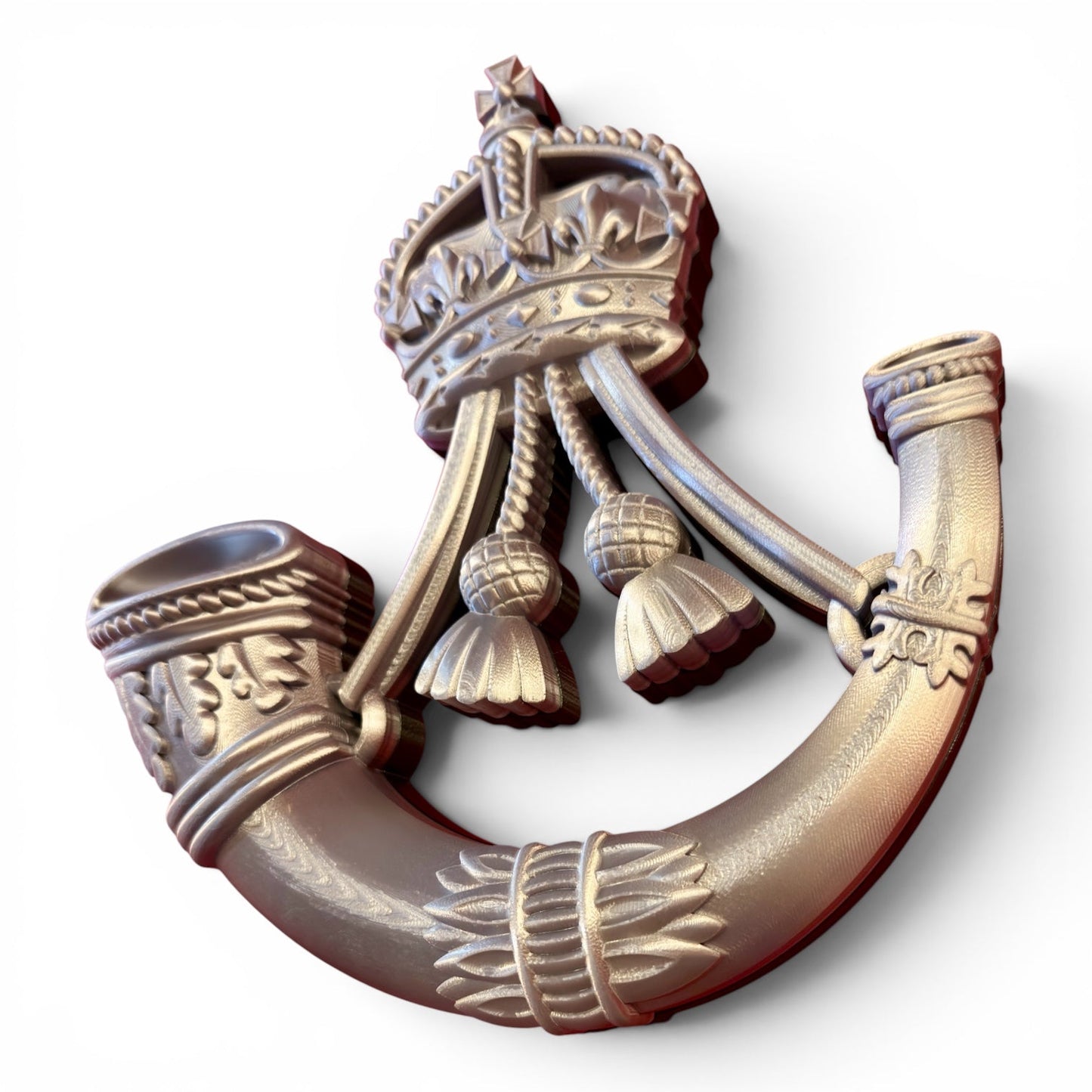 The Rifles King's Crown Cap Badge | Officially Licensed