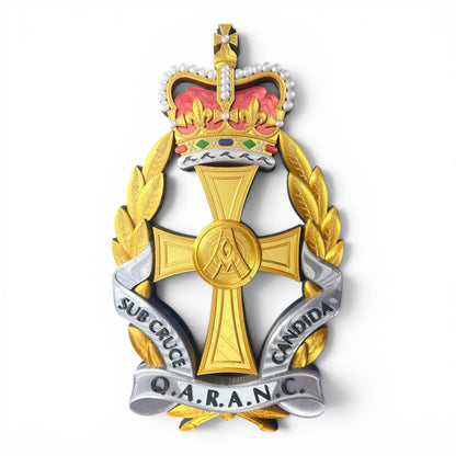 QARANC Queen's Crown 3D Printed Cap Badge | Official MOD-Licensed Gift