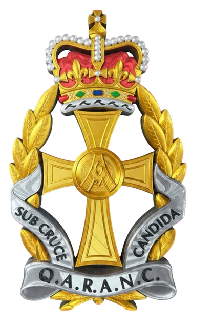 QARANC Queen's Crown 3D Printed Cap Badge | Official MOD-Licensed Gift