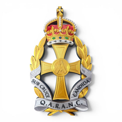 QARANC King's Crown 3D Printed Cap Badge | Official MOD-Licensed Gift