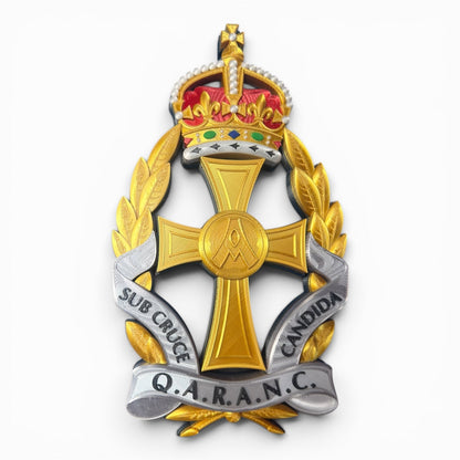 QARANC King's Crown 3D Printed Cap Badge | Official MOD-Licensed Gift