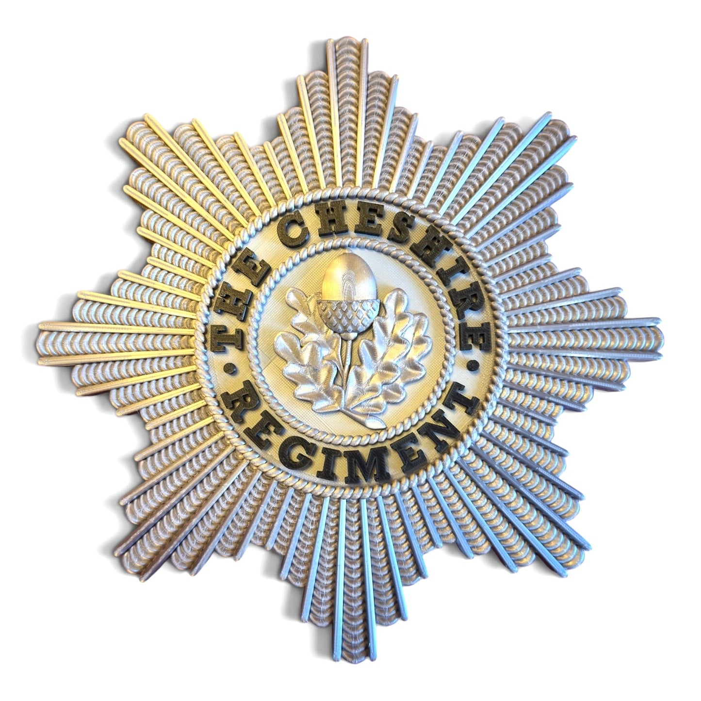 Cheshire Regiment 3D Printed Cap Badge | Official MOD-Licensed Gift