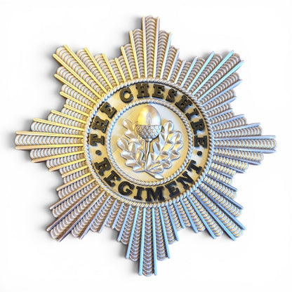 Cheshire Regiment 3D Printed Cap Badge | Official MOD-Licensed Gift