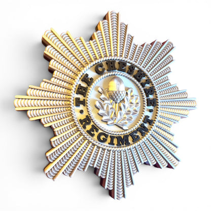 Cheshire Regiment 3D Printed Cap Badge | Official MOD-Licensed Gift