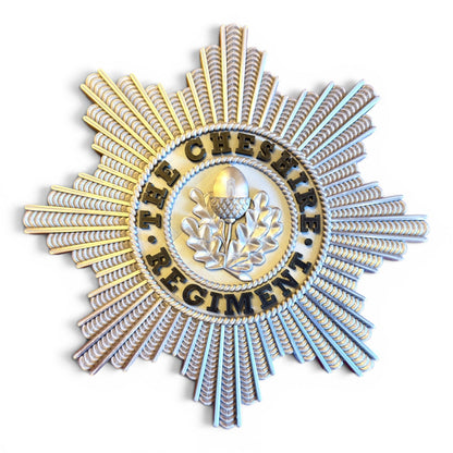 Cheshire Regiment 3D Printed Cap Badge | Official MOD-Licensed Gift