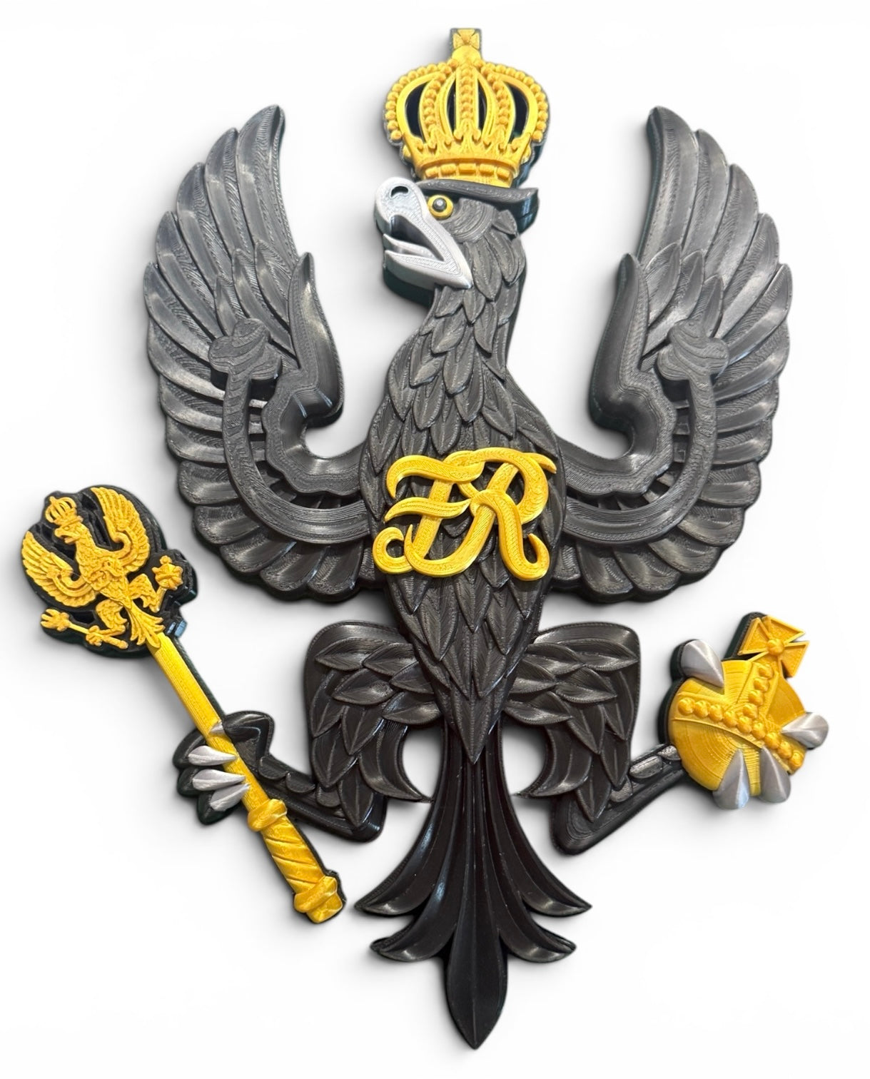 King's Royal Hussars 3D Printed Cap Badge | Official MOD-Licensed Gift