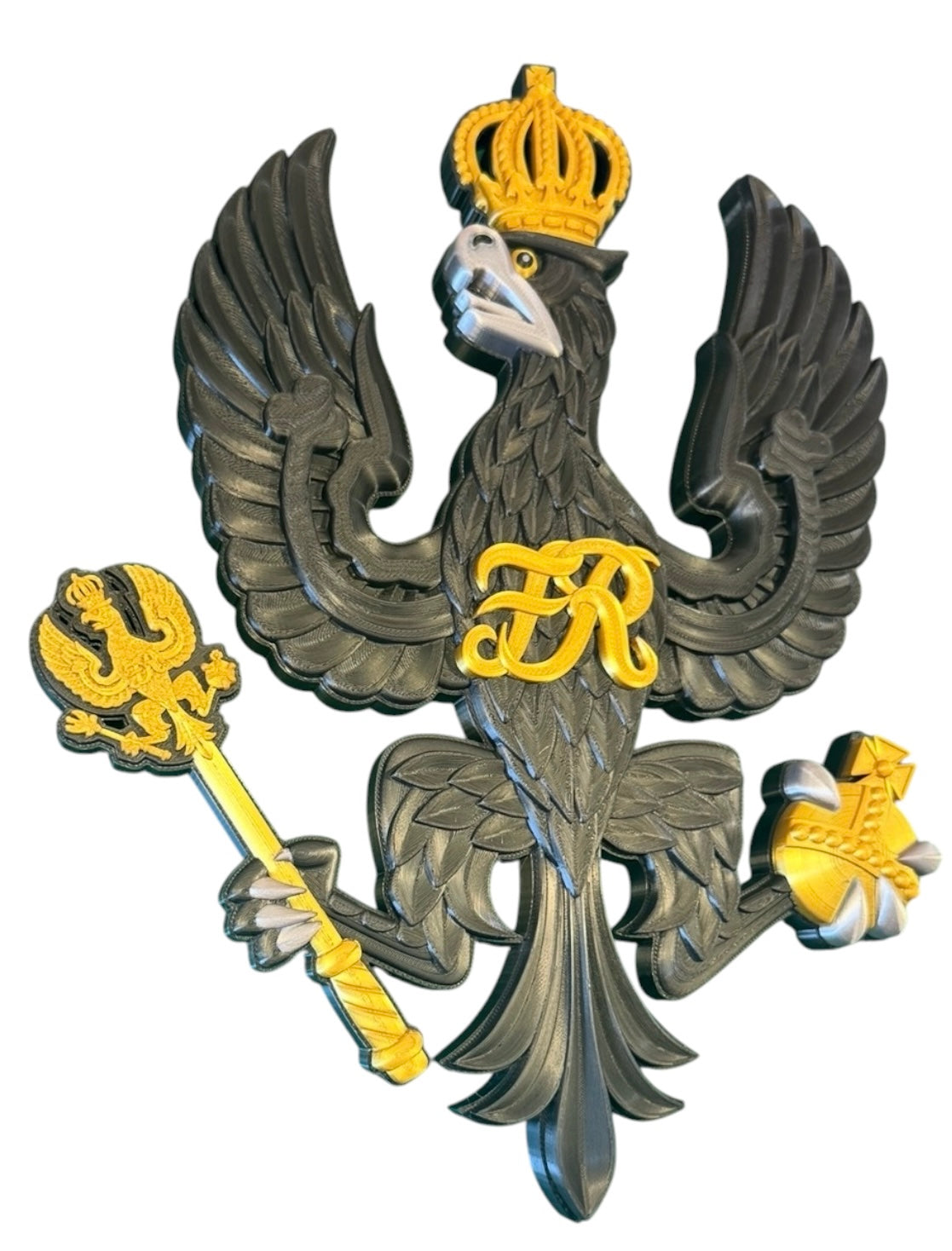 King's Royal Hussars 3D Printed Cap Badge | Official MOD-Licensed Gift