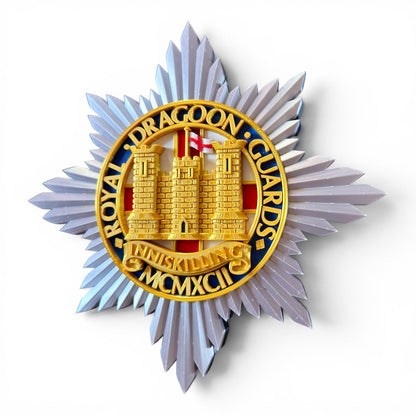 Royal Dragoon Guards 3D Printed Cap Badge | Official MOD-Licensed Gift