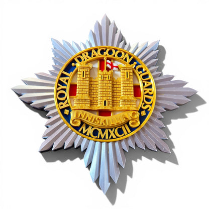 Royal Dragoon Guards 3D Printed Cap Badge | Official MOD-Licensed Gift