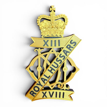 13th/18th Royal Hussars (Queen Mary's Own) Cap Badge | Officially Licensed