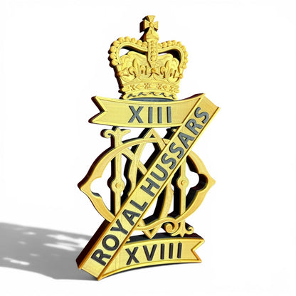 13th/18th Royal Hussars (Queen Mary's Own) Cap Badge | Officially Licensed