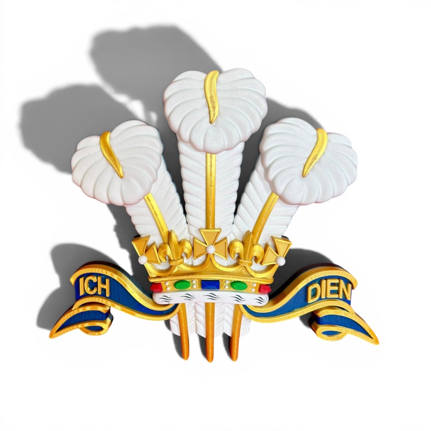 Royal Regiment of Wales 3D Printed Cap Badge | Full Colour | Official MOD-Licensed Gift